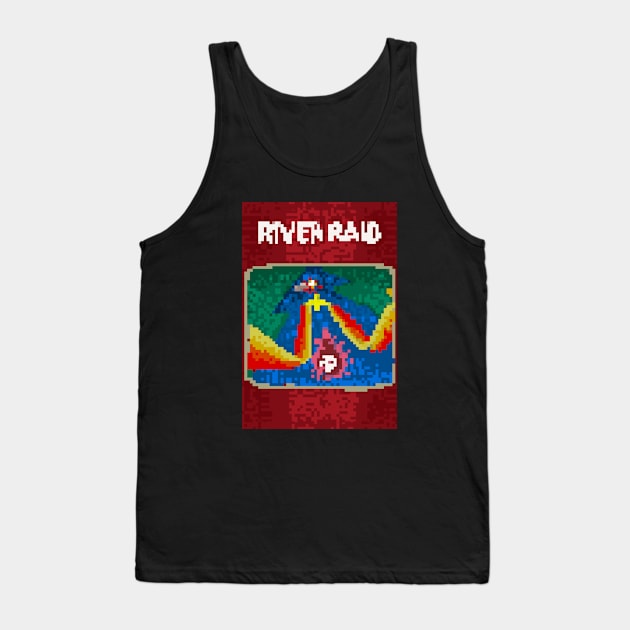 River Raid Pixel Tank Top by The Brothers Co.